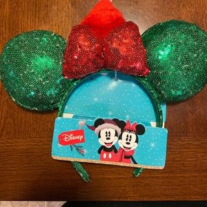 Disney Christmas Minnie Mouse ears
